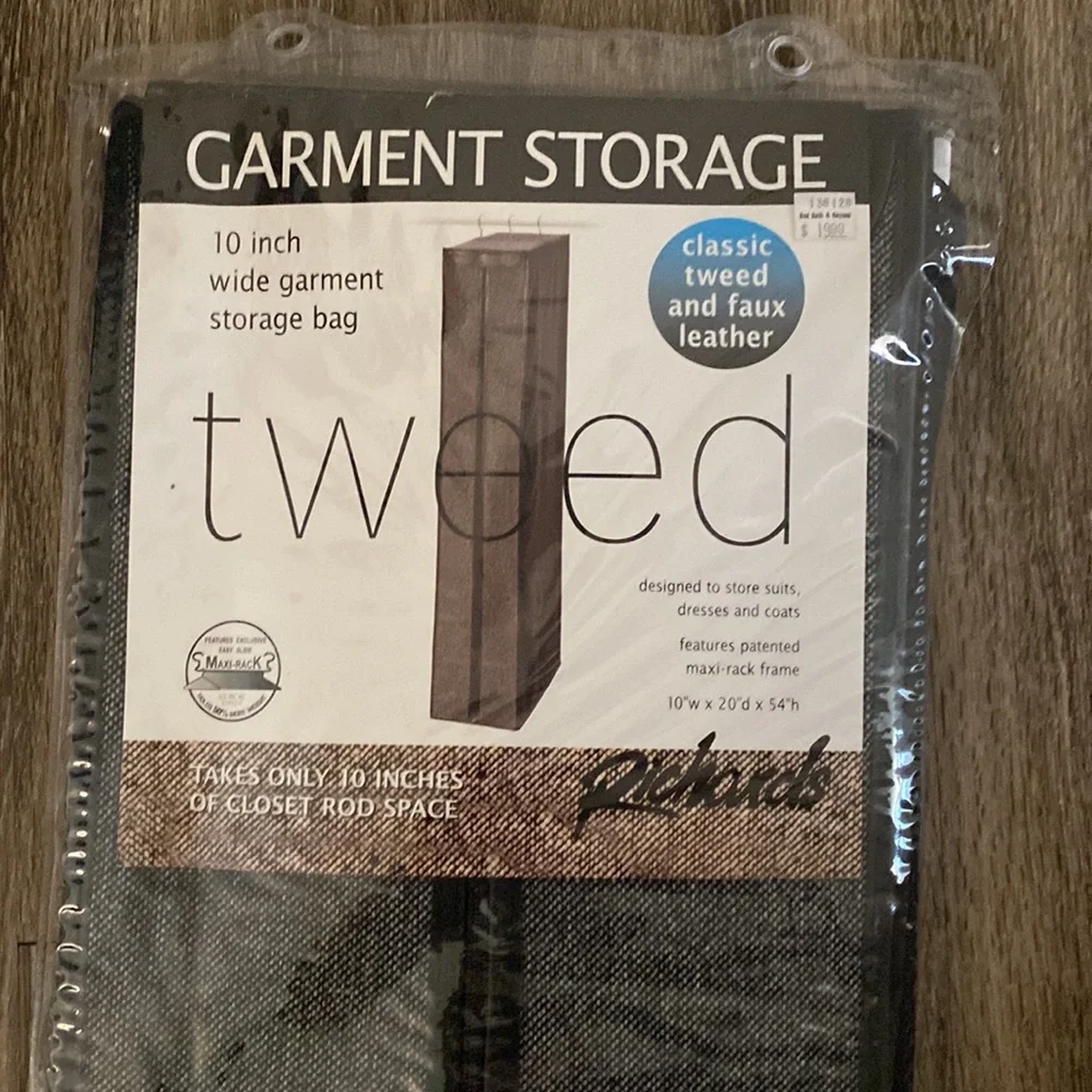 WIDE GARMENT STORAGE BAG